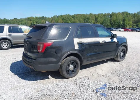 2016 Ford Police Interceptor from USA, damaged, VIN 1FM5K8AR9GGD04985